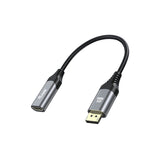 DisplayPort to HDMI Adapter Equip 133445 Black Golden 15 cm